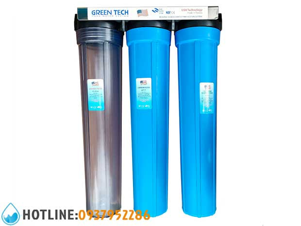 Bộ 3 Cốc Lọc Thô 20 inch Ren 27