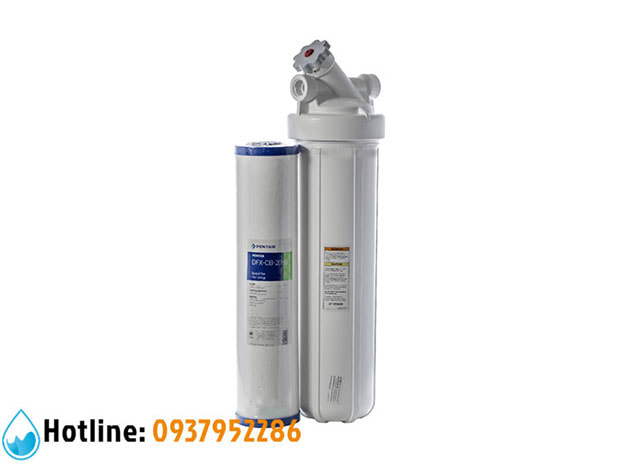Bộ Lọc Nước Đầu Nguồn Chung Cư Pentair Big White By-Pass 20 inch