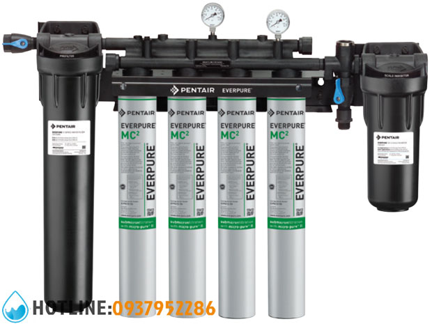 Bộ Lọc Nước Pentair Everpure High Flow CSR Quad – MC2
