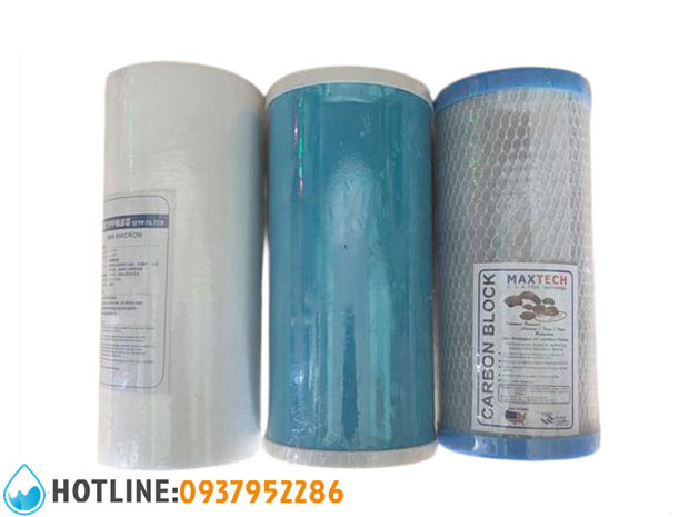 Bộ Lọc Thô Đầu Nguồn 3 Cấp BigBlue 10 inch Ren 34