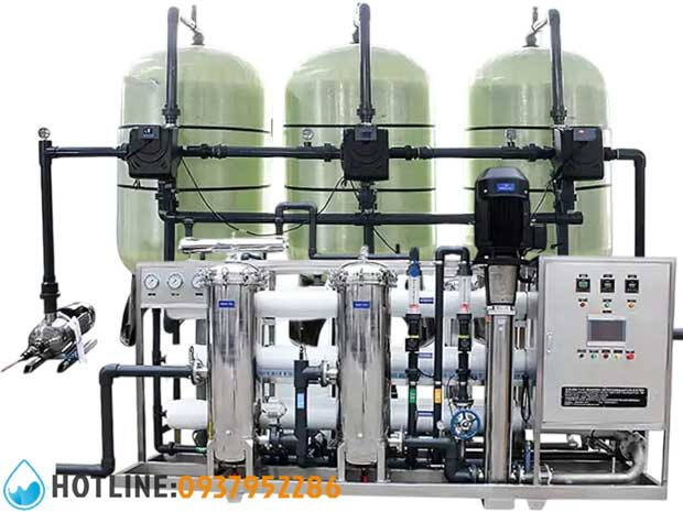 Hệ Thống Lọc Nước RO Công Nghiệp 6000 Lít/h Auto Valve