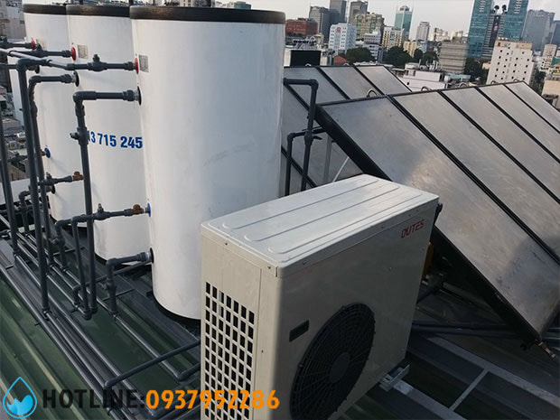 Hệ Thống Nước Nóng Năng Lượng Mặt Trời Công Nghiệp Dạng Tấm Panel