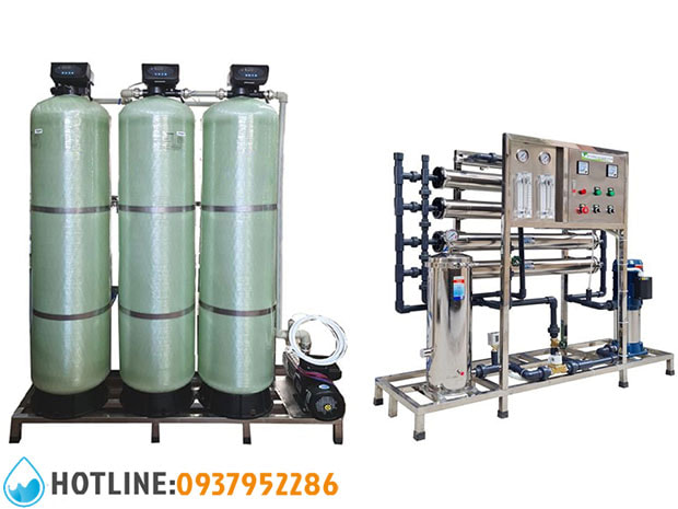 Máy Lọc Nước Công Nghiệp 1000 lít/h Auto Valve