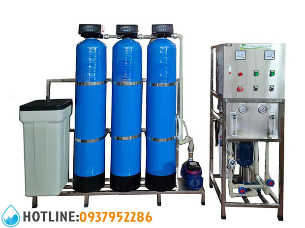 Máy Lọc Nước Công Nghiệp 250 lít/h Auto Valve