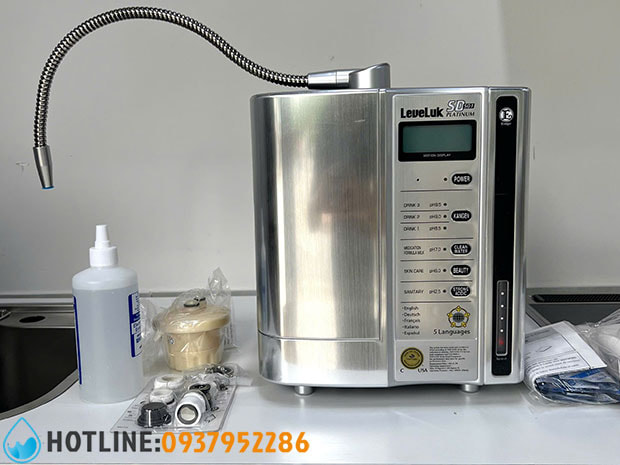 Máy Lọc Nước Ion Kiềm Kangen Leveluk SD501 Platinum