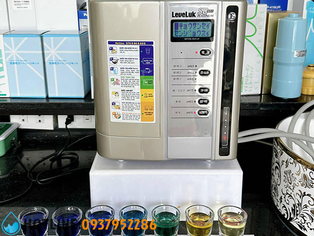 Máy Lọc Nước Ion Kiềm Kangen Leveluk SD501 Platinum