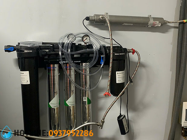 Máy Lọc Nước Pentair Everpure High Flow CSR Triple-MC2