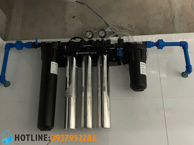 Máy Lọc Nước Pentair Everpure High Flow CSR Triple-MC2