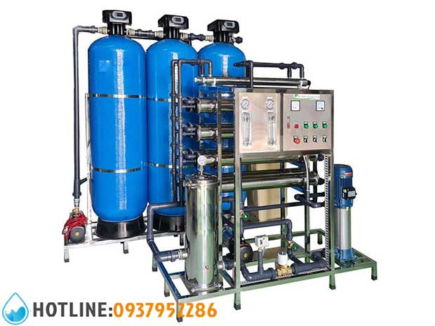 Máy Lọc Nước RO Công Nghiệp 2000 lít/h Auto Valve
