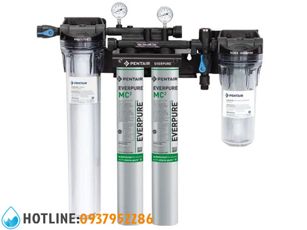 Thumbnail 2: Máy Lọc Nước Pentair Everpure High Flow CSR Twin MC2