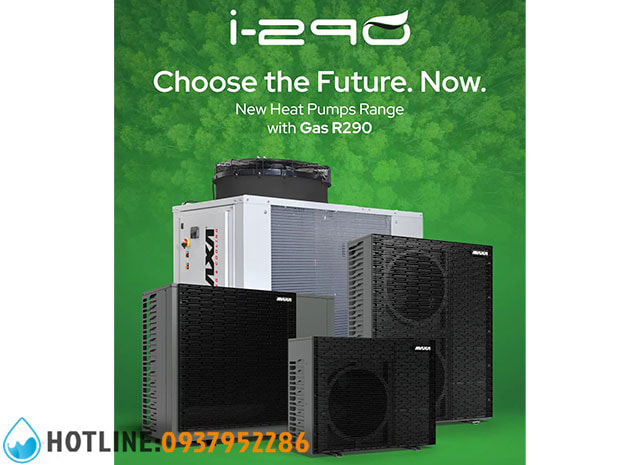 Thumbnail 2: Máy Bơm Nhiệt Gia Đình & Công Nghiệp Maxa i-290