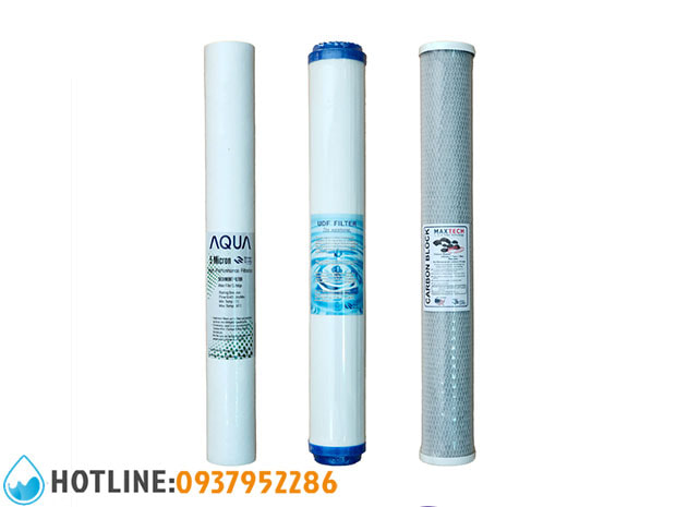 Thumbnail 2: Bộ Lọc Nước Đầu Nguồn 3 Cấp 20 inch Ren 27