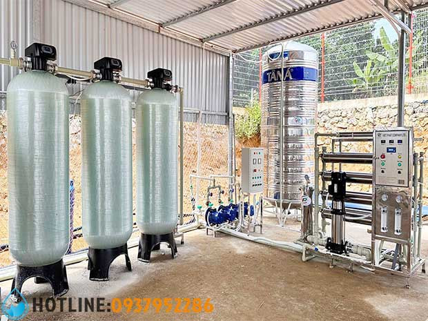 Thumbnail 2: Máy Lọc Nước Công Nghiệp 1000 lít/h Auto Valve