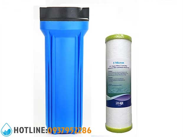 Thumbnail 2: Cốc Lọc Thô 10 Inch Ren 13 - 17 - 21 (Cốc Xanh)